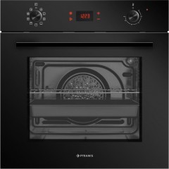 Pyramis 731065 PKLED Φούρνος 034067701 άνω Πάγκου 73lt χωρίς Εστίες Π59.5εκ. Μαύρος